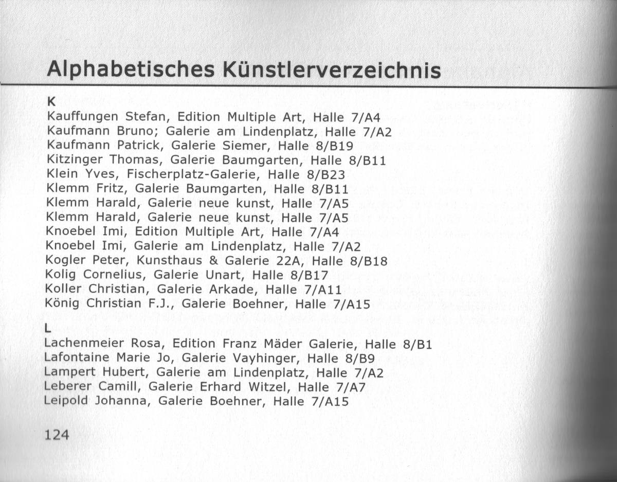 2003 ART BODENSEE