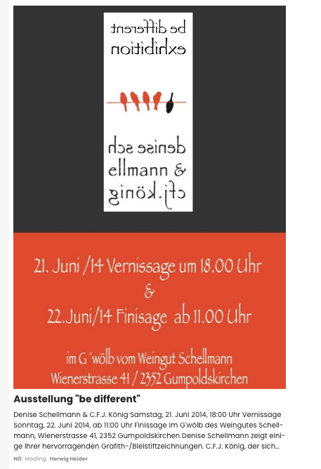 2014 „be different“ Graphit trifft Farbe!