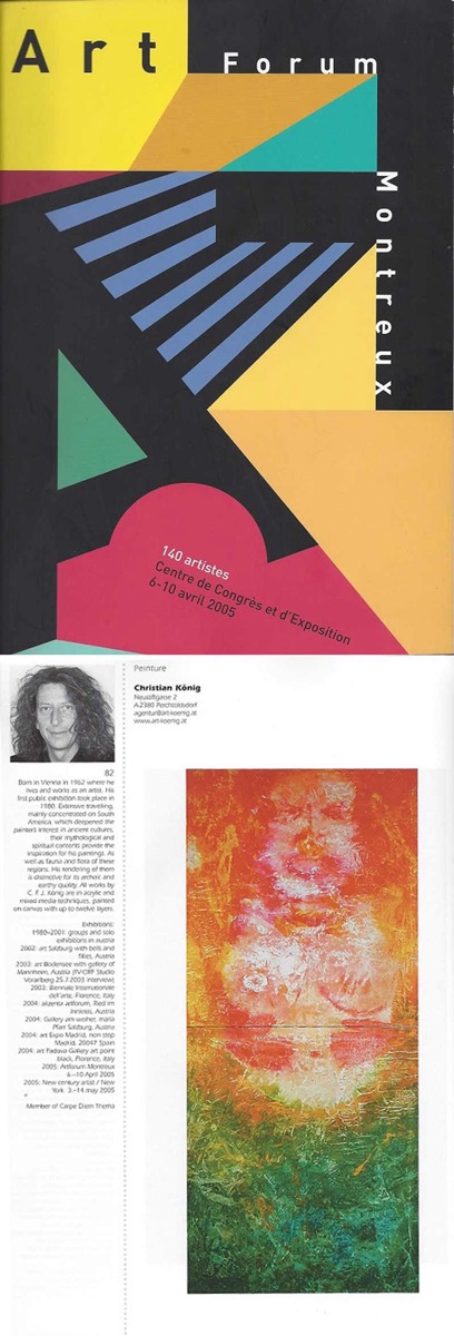 2005 Art Forum Montreux