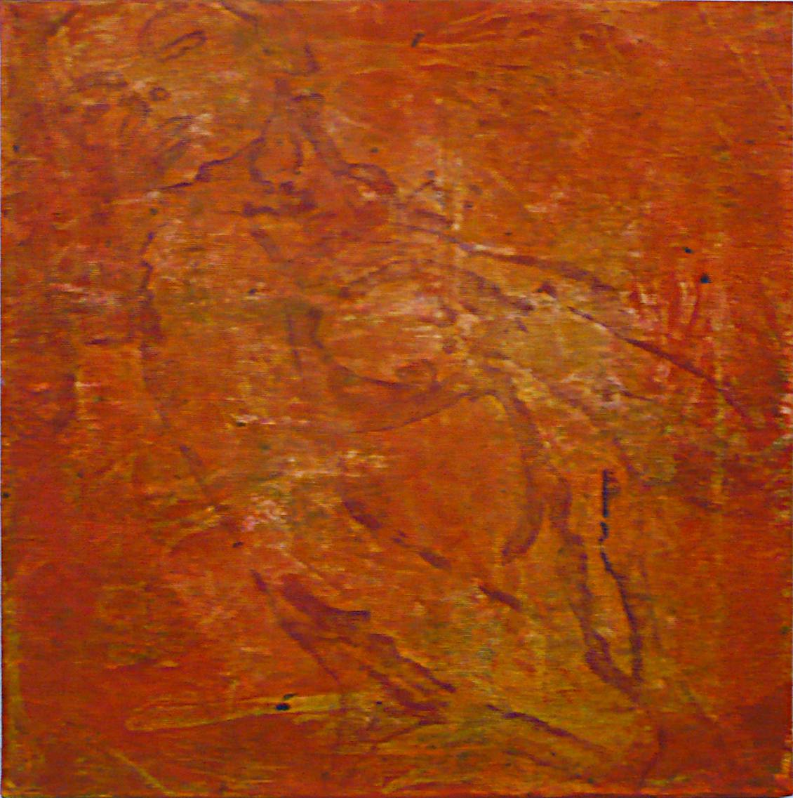 Pigmente & Acrylatharz/Canvas — Farbstudie
